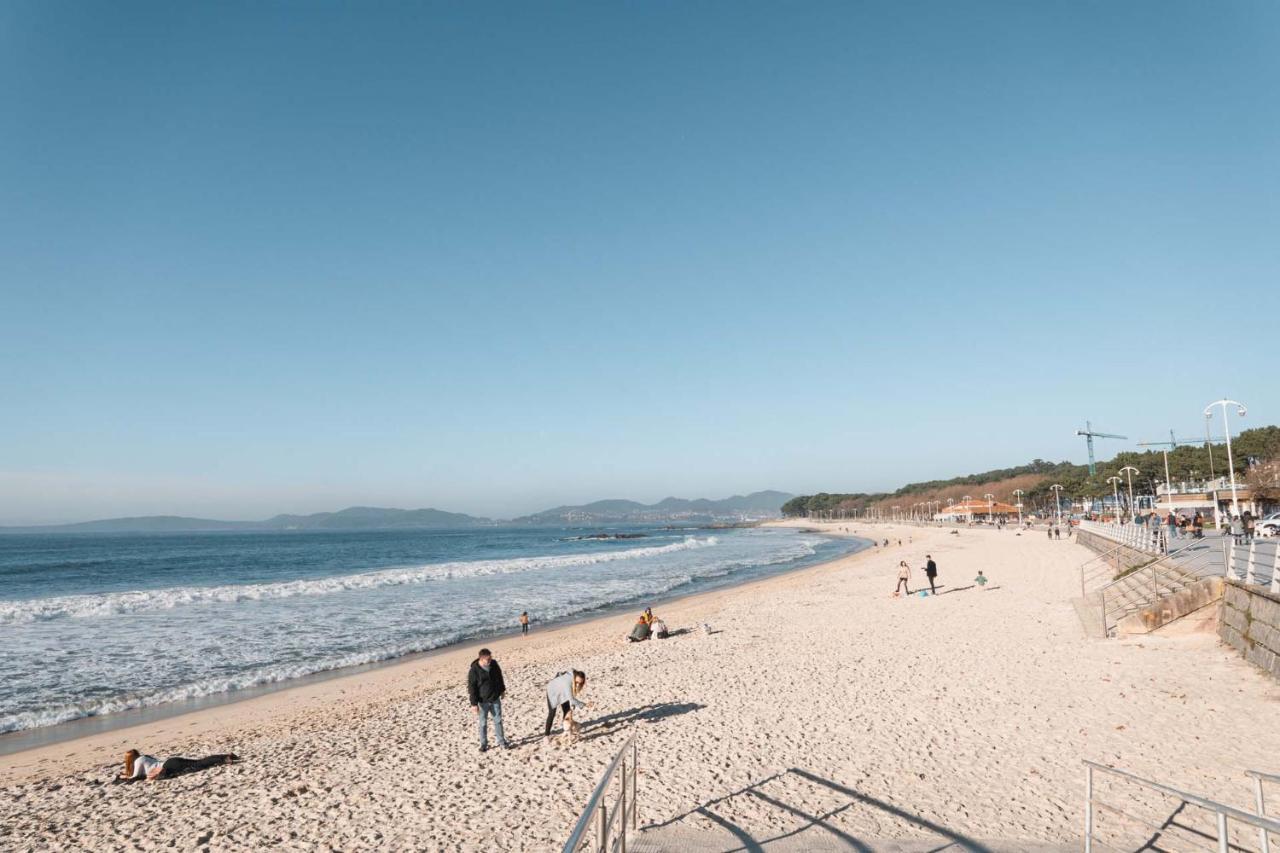 Апартаменты Samil Playa Виго Экстерьер фото